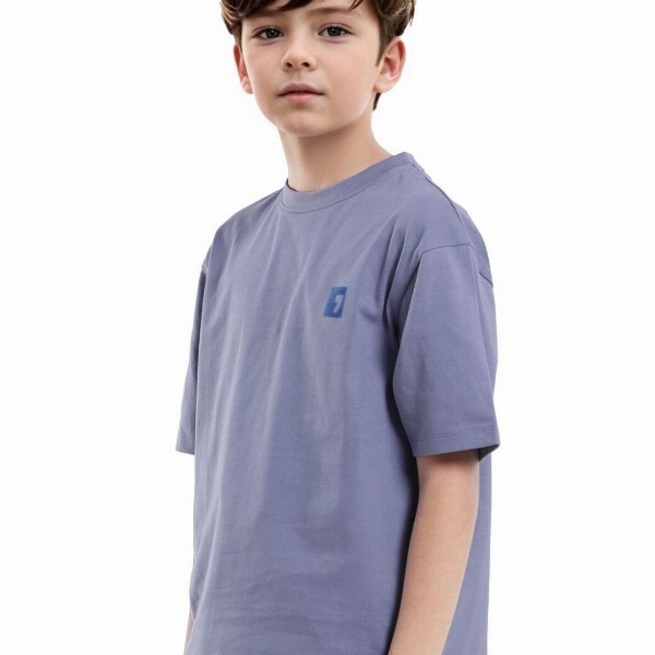 RARE ONES Boys Typography Printed Round Neck Cotton Relaxed Fit T-shirt