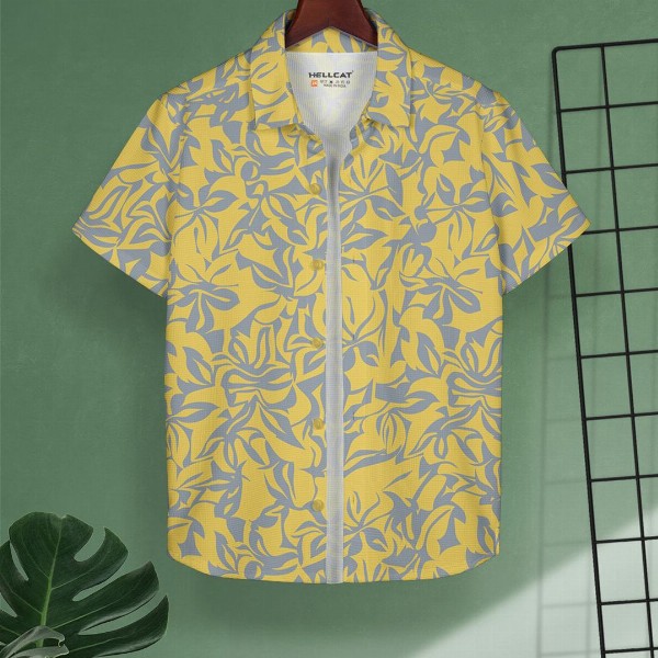 HELLCAT  Boys Pack of 2 Cotton Opaque Printed Casual Shirt