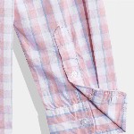 United Colors of Benetton Boys Cotton Windowpane Checked Casual Shirt