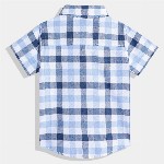 United Colors of Benetton Boys Checked Pure Cotton Shirt