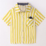 CrayonFlakes Boys Striped Casual Shirt