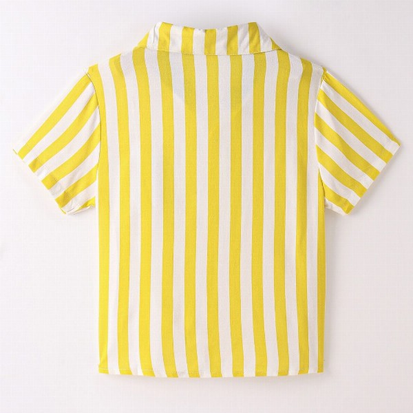CrayonFlakes Boys Striped Casual Shirt