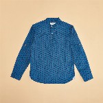 Pantaloons Junior Boys Geometric Printed Band Collar Cotton Party Shirt