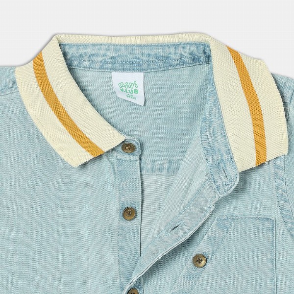 MINI KLUB Boys Contrast Collar Casual Shirt