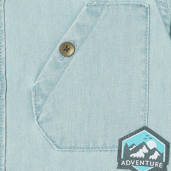 MINI KLUB Boys Contrast Collar Casual Shirt