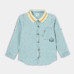 MINI KLUB Boys Contrast Collar Casual Shirt