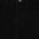 Urbano Juniors Boys Black Slim Fit Mid-Rise Clean Look Stretchable Jeans