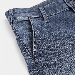 HERE&NOW Boys Blue Slim Fit Low Distress Light Fade Stretchable Jeans