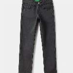 United Colors of Benetton Boy Mid-Rise Slim Fit Jeans