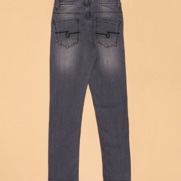 Pantaloons Junior Boys Slim Fit Heavy Fade Stretchable Jeans
