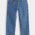 Urbano Juniors Boys Blue Solid Slim Fit Stretchable Jeans