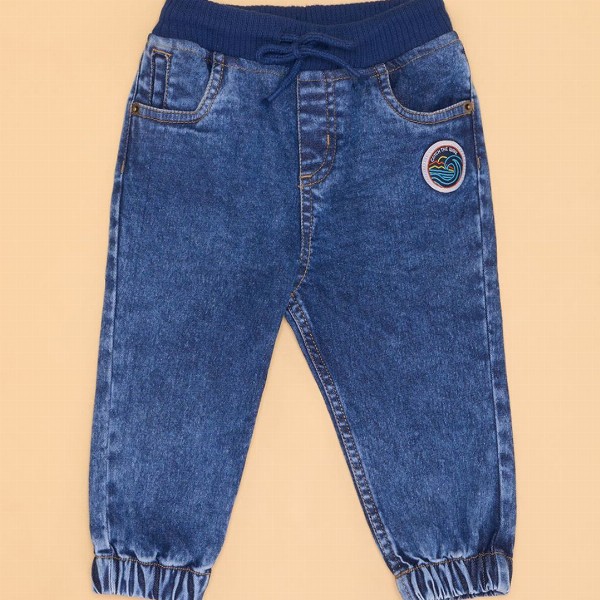 Pantaloons Baby Boys Regular Fit Heavy Fade Jeans
