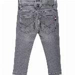 U.S. Polo Assn. Kids Boys Slim Fit Whiskers & Chevrons Light Fade Stretchable Jeans