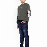 Rare Ones Boys Solid Slim Fit Jeans
