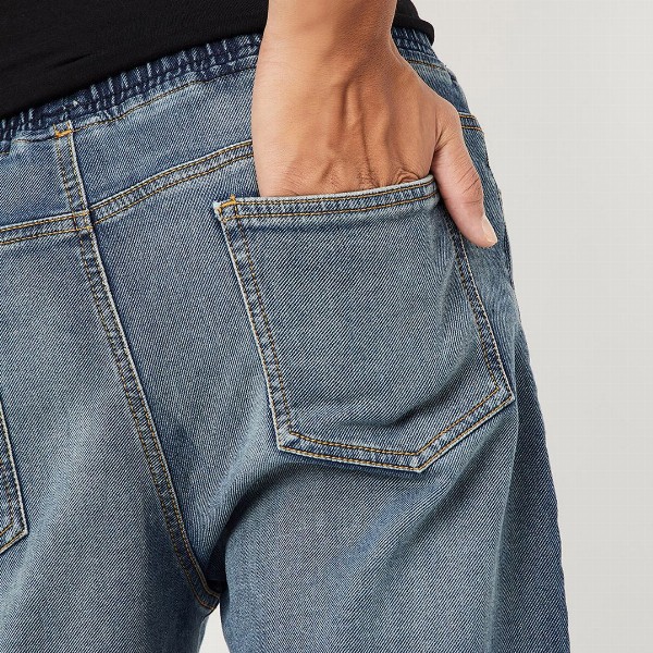 max Boys Cotton Regular Fit Low Distress Heavy Fade Jeans