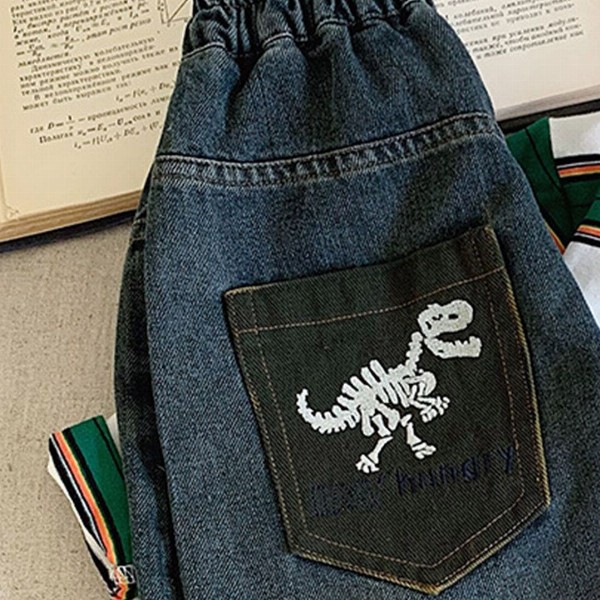 FOREVER FRIDAY Boys Low Distress Light Fade Jeans