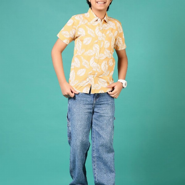 V-Mart Boys Low Distress Light Fade Jeans