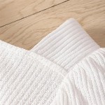 BAESD Flutter Sleeve Net Puff Sleeves Fit & Flare Dress