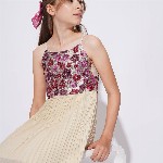 Vero Moda Embellished Fit & Flare Dress