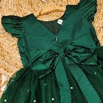 Tejam Satin Fit & Flare Dress