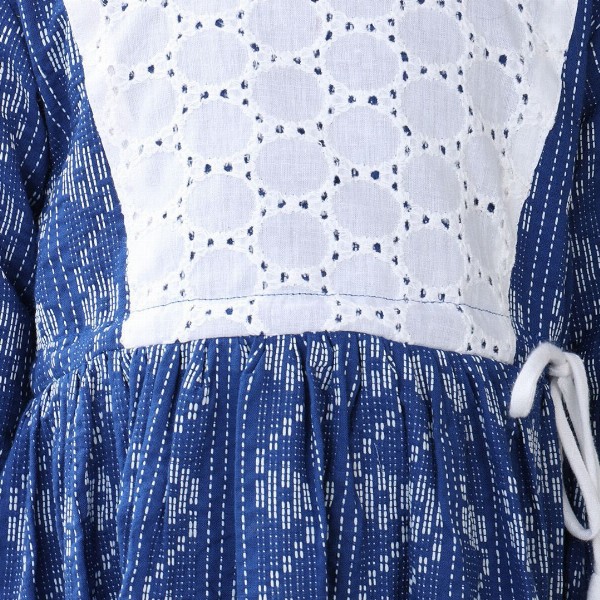 Sangria Girls Printed Cotton Knee Length Dresses