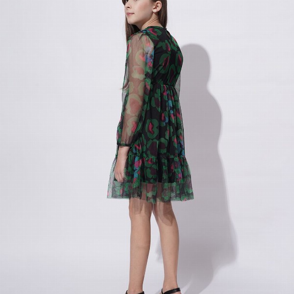 Vero Moda Floral Print Fit & Flare Dress