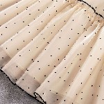 BAESD Print Bell Sleeve Peplum Dress