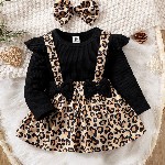 BAESD Animal Printed Fit & Flare Dress