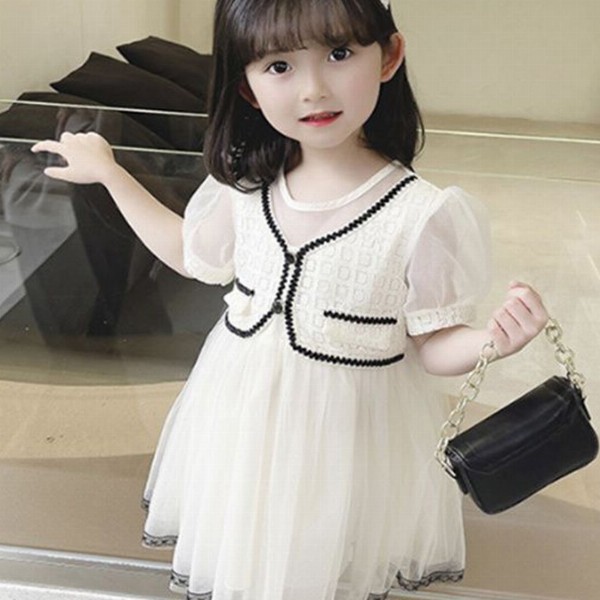 StyleCast x Revolte Puff Sleeve Fit & Flare Dress