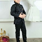 BT DEZINES Boys Single-Breasted Two-Piece Suit