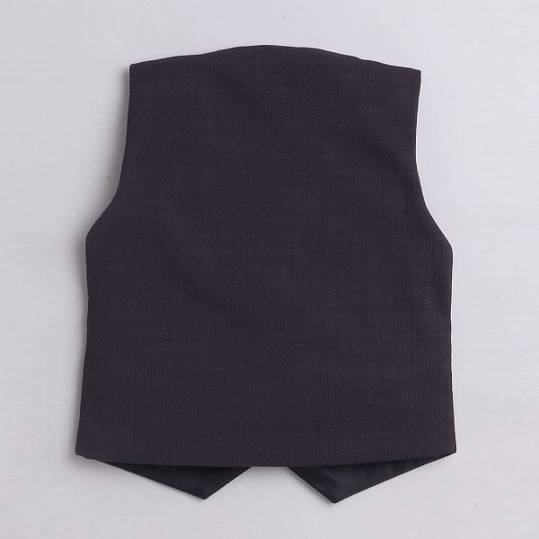 BAESD Boys V-Neck Single-Breasted 3-Piece Party Suit