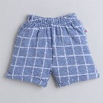 BUMZEE Infant Boys Pure Cotton Shirt With Shorts & Waistcoat