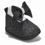 Star Fish Unisex Kids Bow Detail Cotton Booties