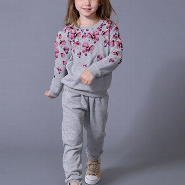 Pink Angel Unisex Kids Printed Pure Cotton Sweatshirt and Joggers