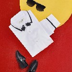 Pantaloons Junior Boys Cotton Opaque Party Shirt