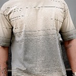 Maniac Striped Round Neck T-shirt