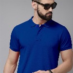 Metronaut Men Polo Collar Pockets Slim Fit T-shirt