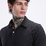 Kook N Keech Solid Pure Cotton Polo Collar T-shirt