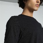 Puma Men Small Logo Brand Logo Embroidered Pure Cotton Short Sleeve T-Shirt