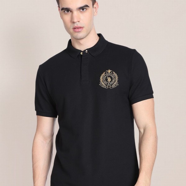 U.S. Polo Assn. Polo Collar Regular Fit Pure Cotton T-shirt