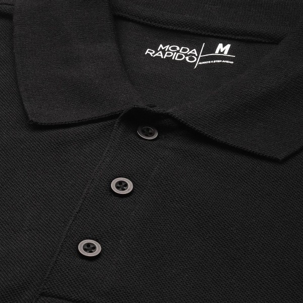 Moda Rapido Men Polo Collar T-shirt