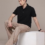 Moda Rapido Men Polo Collar T-shirt