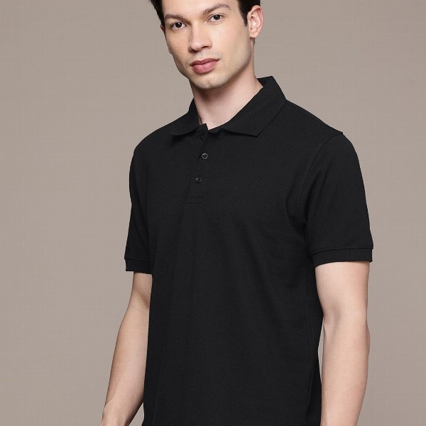 Moda Rapido Men Polo Collar T-shirt