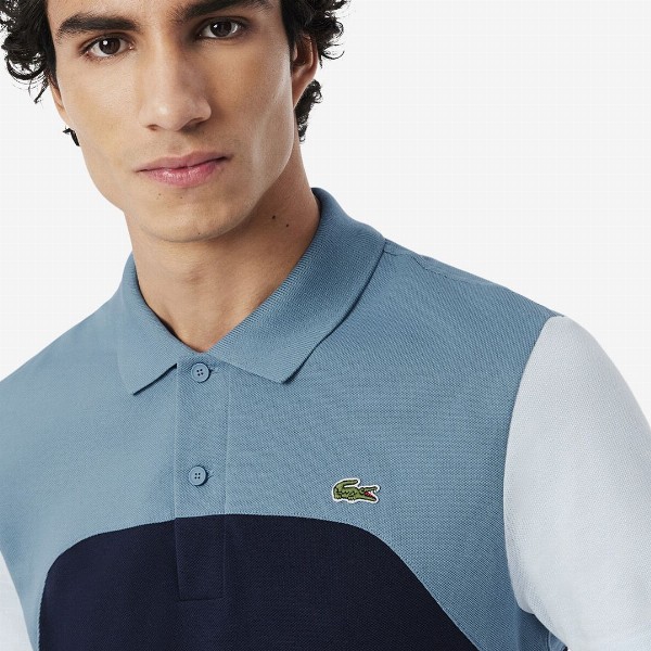 Lacoste Men Polo Collar Applique T-shirt