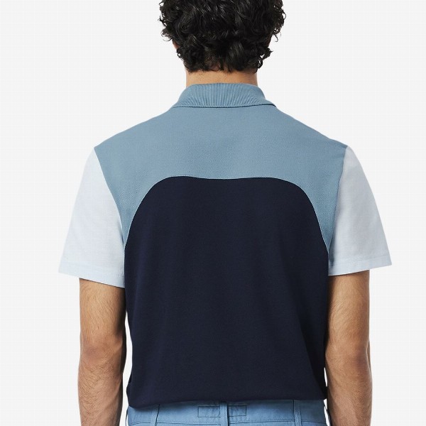 Lacoste Men Polo Collar Applique T-shirt