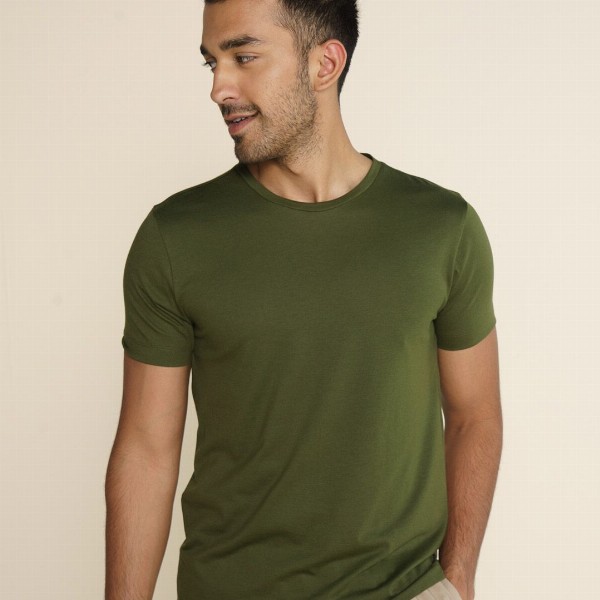 DAMENSCH Ultralight Basic Crew Pure Cotton Lounge T-Shirts