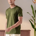 DAMENSCH Ultralight Basic Crew Pure Cotton Lounge T-Shirts