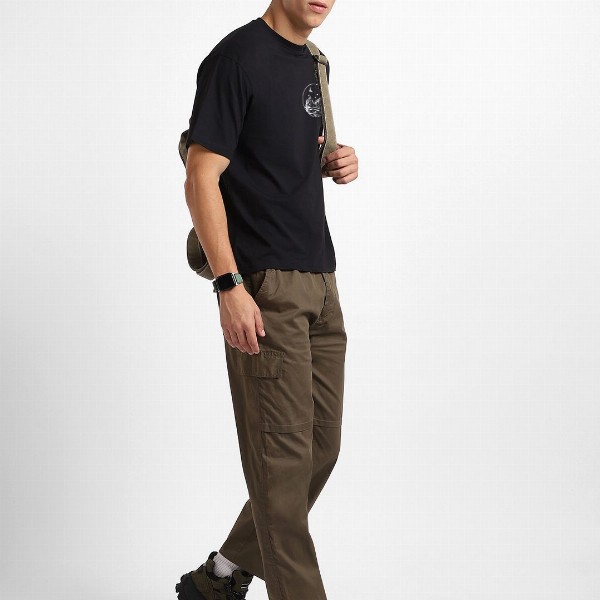 NOBERO Men Oversized Graphic Printed Cotton T-shirt