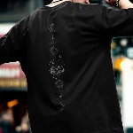 NOBERO Men Oversized Graphic Printed Cotton T-shirt