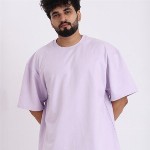 BROWN BROTHERS Unisex Drop-Shoulder Sleeves Pure Cotton Oversized T-shirt